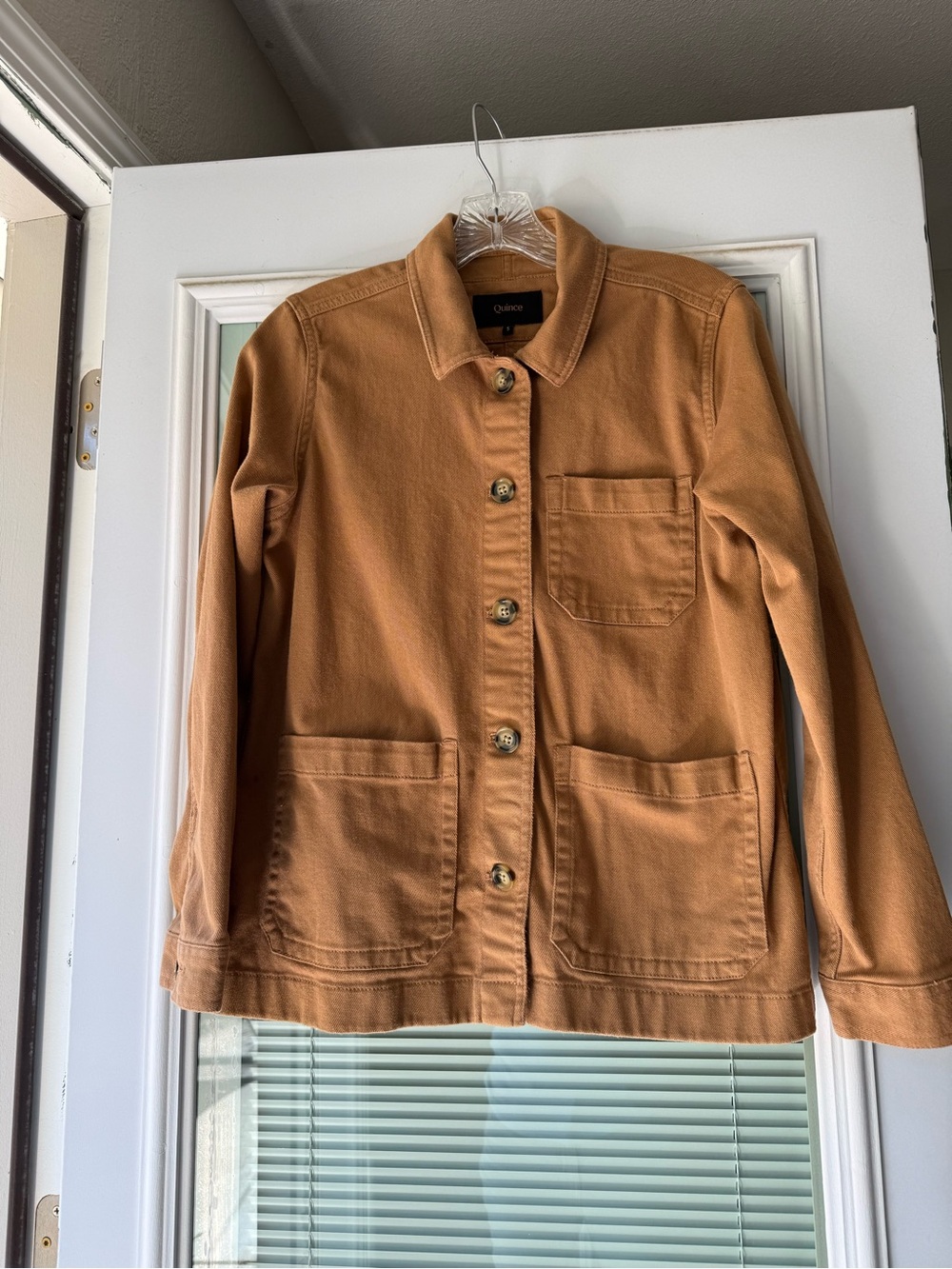 Quince Chore Jacket – Caramel Brown – Size Small